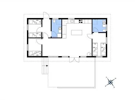 7032-bogo-kvaernen-32 Tatil Evi Bogø By